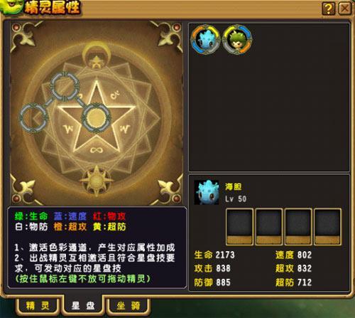精靈傳說星盤玩法