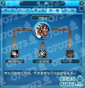 魔幻大陆火枪手技能