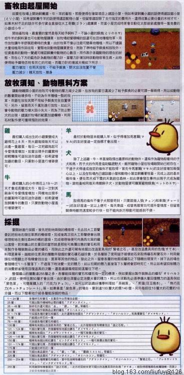 [转载]NDS牧场物语-与你同在的小岛攻略-杂志扫描攻略 - 阿米 - 米多多牧场