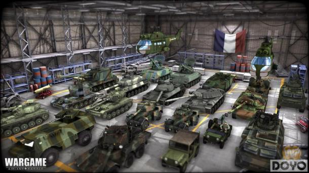 《战争游戏:空地一体战》新截图展示法国军事力量