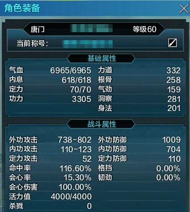 为何总是感觉哪里不对唐门正确加点方式