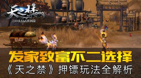 天之禁押镖玩法全解