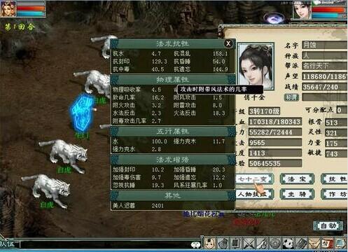 女人属性图