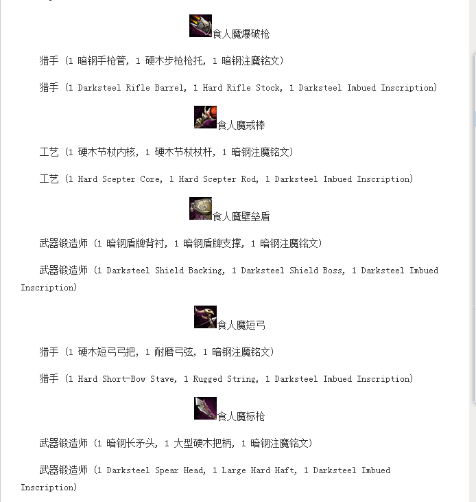 激战2关于稀有物品收藏食人魔武器成就攻略