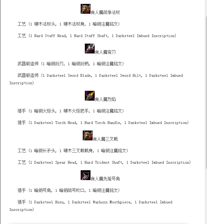 激战2关于稀有物品收藏食人魔武器成就攻略