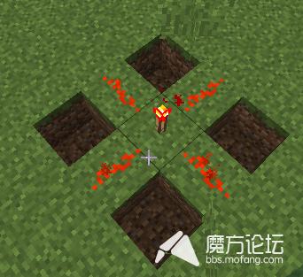 红石火把有效范围实测 及其用法分享