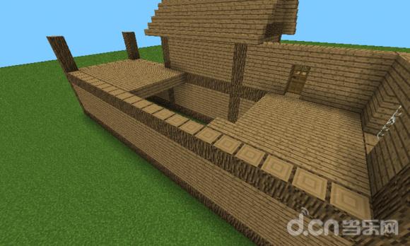 《我的世界手机版Minecraft–Pocket Edition》木屋别墅建造教程 新手建筑技巧_我的世界移动版攻略_当乐原创频道