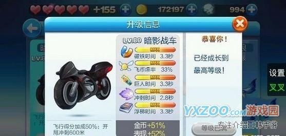 天天酷跑暗影战车和雷焰狮王对比哪个刷分好