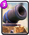 皇室戰(zhàn)爭Clash Royale 加農(nóng)炮圖鑒