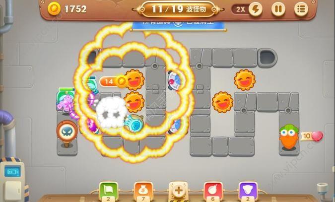 保卫萝卜3工厂21关金萝卜攻略[多图]图片2
