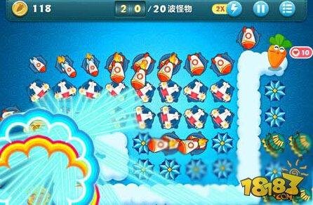保衛(wèi)蘿卜3滑道玩法介紹