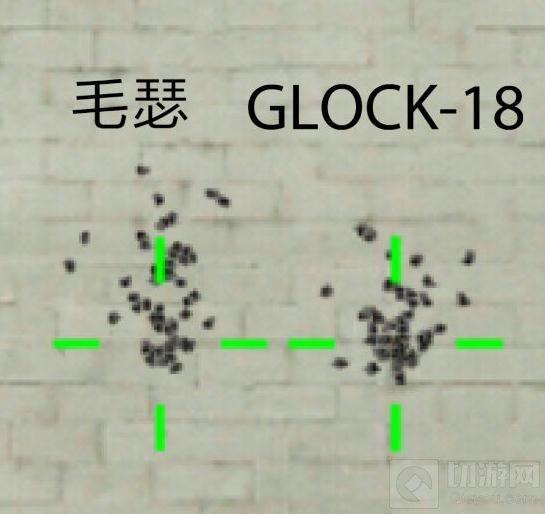 CF手游GLOCK18怎么样 GLOCK18弹道测试