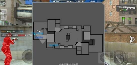 CF手游废墟都市右路开火 给你地图精准解析