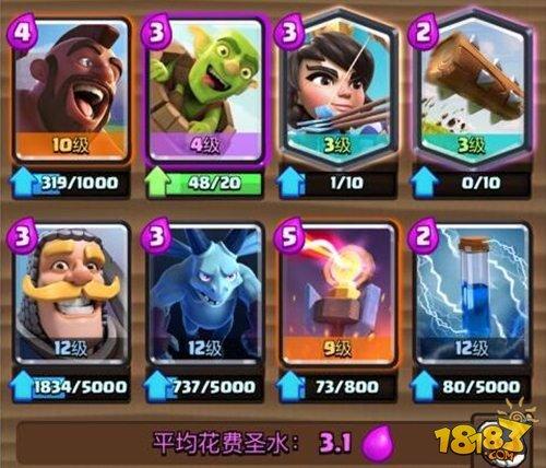 皇室战争双重消耗卡组 2v2高胜率搭配 
