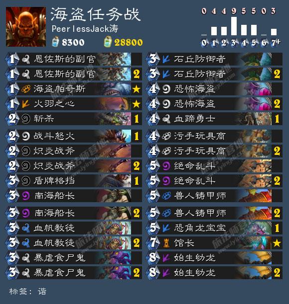 还有这种组合？炉石传说海盗任务战卡组