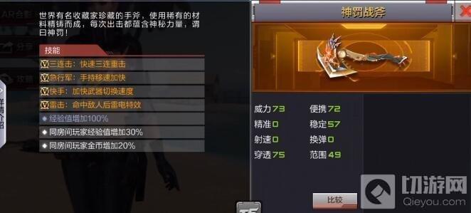 CF手游擎天和神罰戰(zhàn)斧哪個更好用 對比分析