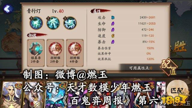9月15日-17日阴阳师百鬼弈阵容周报第六期