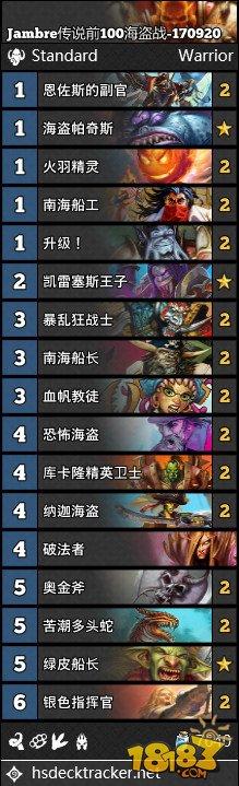 炉石9月20日14套卡组合集：疲劳牧 中速猎