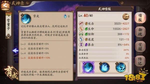 阴阳师SSR雪童子攻略:技能御魂阵容解析