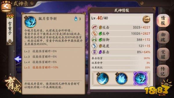 阴阳师SSR雪童子攻略:技能御魂阵容解析
