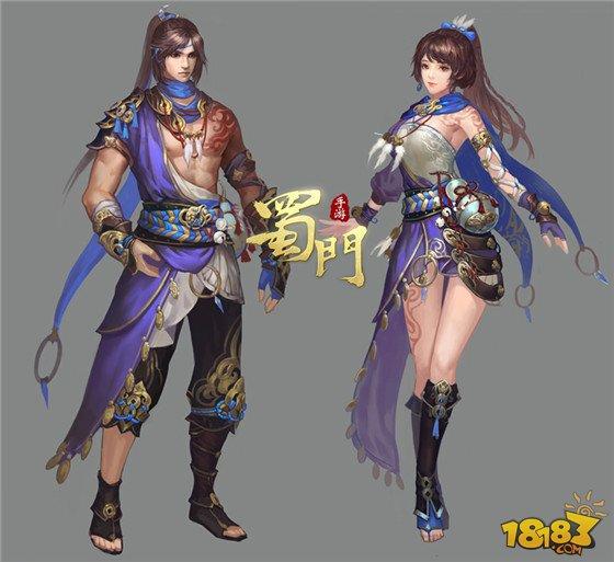 《蜀門手游》時裝系統(tǒng)首曝 精美原畫亮相