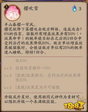櫻花妖攻略：技能御魂陣容全方面解讀