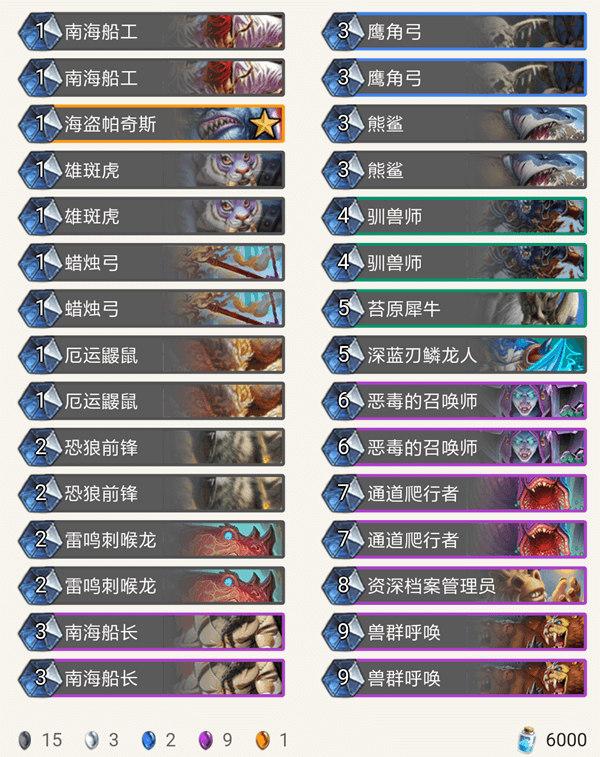 炉石本座杯Xixo夺冠 五套冠军卡组分享