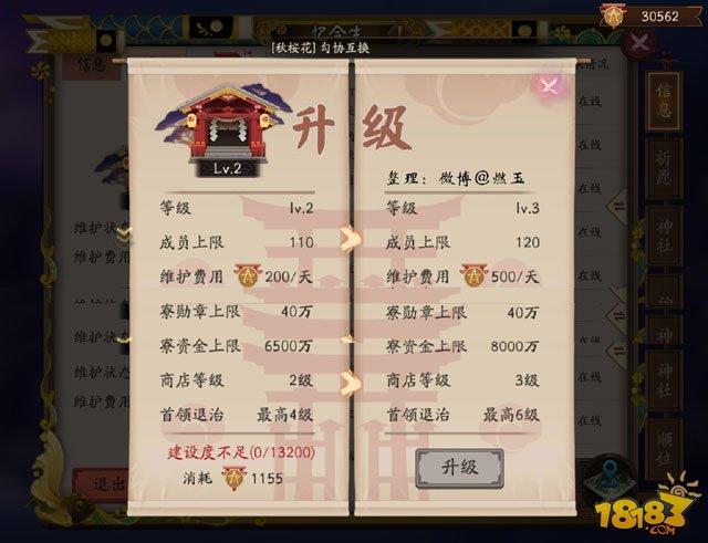 阴阳寮升级值不值 阴阳师新版寮性价比