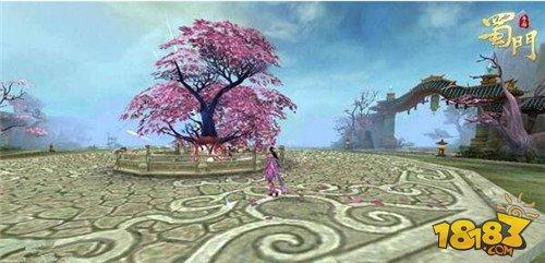 蜀门手游中那些被忽略的美丽景色 水天一色仙侠美景