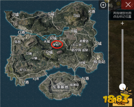 跳伞热门地区之一解析 制霸战区从校园开始