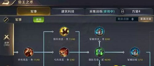真龙霸业手游帝王之术加点攻略详解