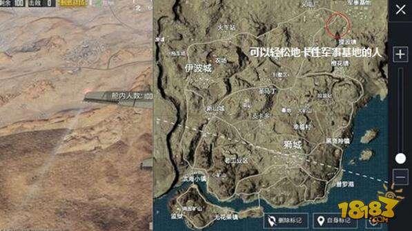 绝地求生刺激战场沙漠最佳卡点战术推荐分享 
