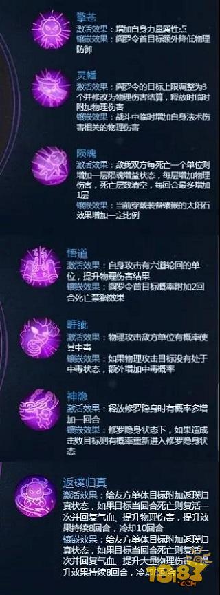 夢幻西游手游地府 經(jīng)脈系統(tǒng)四大分支詳細(xì)介紹