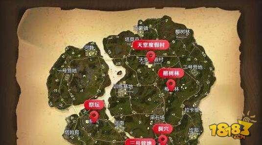 绝地求生全军出击萨诺丛林资源在哪里 资源如何分布