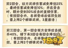 阵容搭配思路分享 少年三国志之阵容搭配思路分享