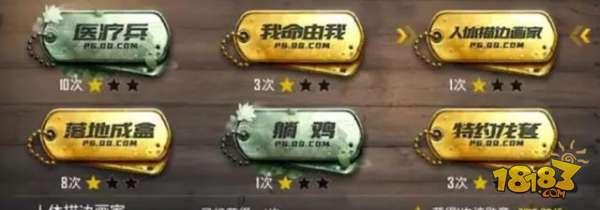 刺激战场最难获得称号盘点