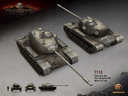 坦克世界 关于T110E5技能配件选择及打法