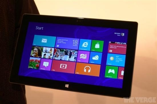 Windows 8平板機(jī)Surface完整規(guī)格+真機(jī)圖賞