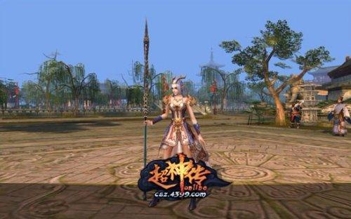 游戏实景截图：玄武宫高级套装 
