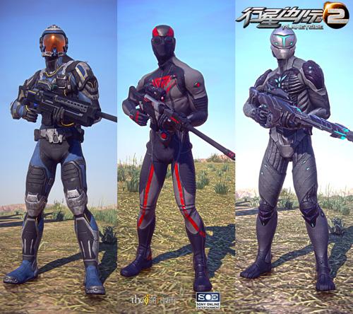 各具特性 《行星邊際2》全陣營兵種形象曝光