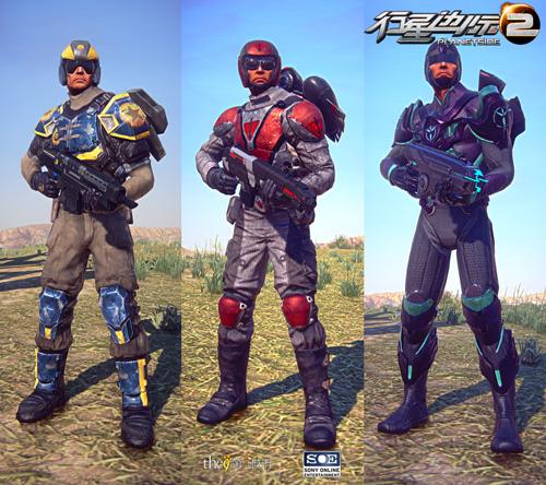 各具特性 《行星邊際2》全陣營兵種形象曝光