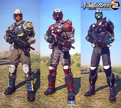 各具特性 《行星邊際2》全陣營兵種形象曝光
