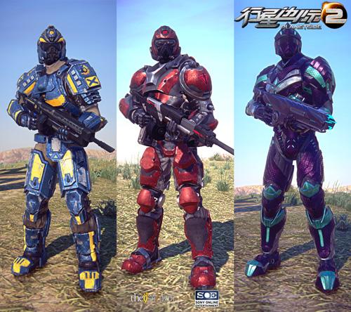 各具特性 《行星邊際2》全陣營兵種形象曝光
