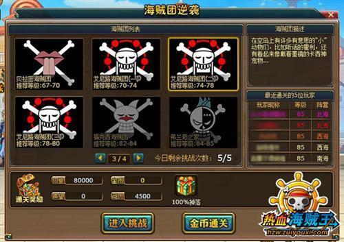 熱血海賊王,海賊團(tuán)最新圖片