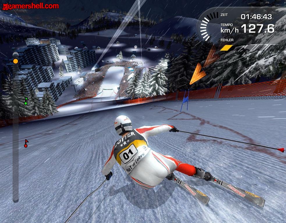高山滑雪2007试玩版图片