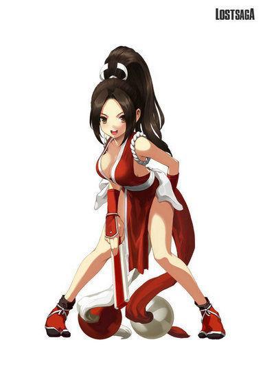 《遗忘英雄传说》中的女版不知火舞