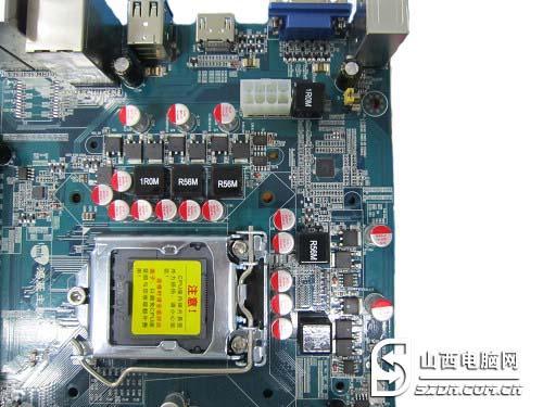 鸿基HMK-H61主板