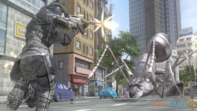 《地球防衛(wèi)軍4》最新游戲截圖 人類(lèi)大戰(zhàn)變異昆蟲(chóng)