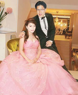 郭晶晶霍启刚唯美婚纱照曝光 酒席花费过千万(组图)