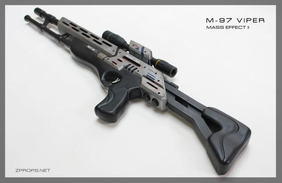 玩家达人纯手工制作《质量效应2》狙击枪
